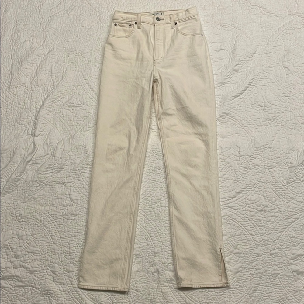 Abercrombie & Fitch 90’s straight ultra high rise